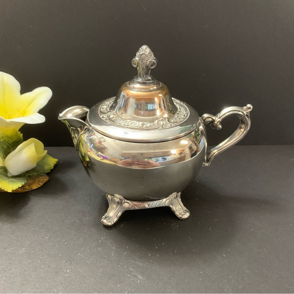 Vintage Wm. Rogers Silver plated creamer